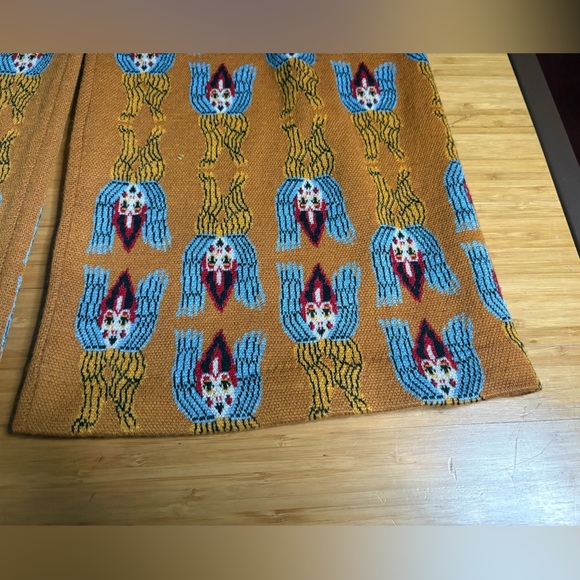 EUC La Double J- Brushed Wool Amorpha Jacquard Pants. Size M - Picture 9 of 10